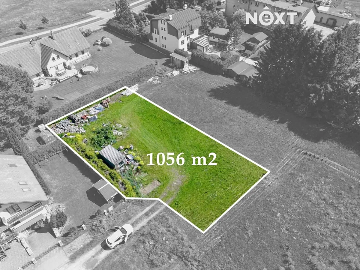 Prodej stavebního pozemku 1056 m²